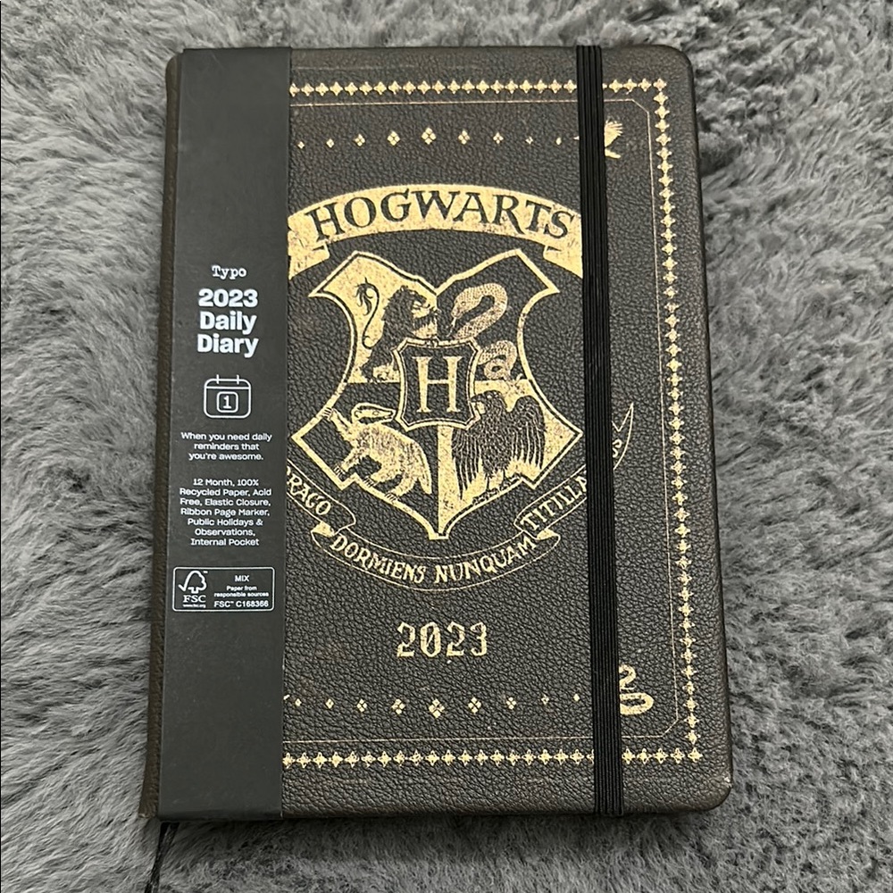 Hogwarts Harry Potter 2023 Daily Diary Planner - Typo BRAND NEW NEVER USED